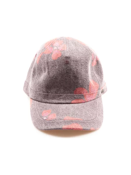 Czapka z daszkiem Armani Jeans fioletowa