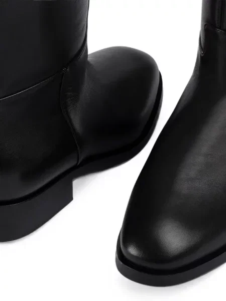 Botine Le Silla din piele negru