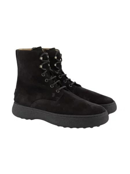 Botki Tod's skórzane czarne