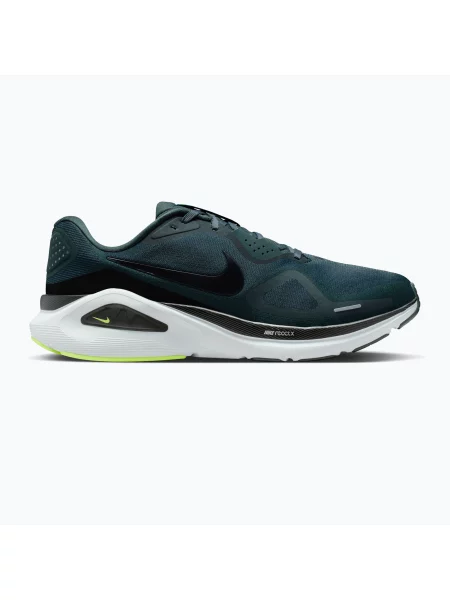 Мъжки обувки за бягане Nike Structure 26 Extra Wide seaweed/volt/pure platinum зелено