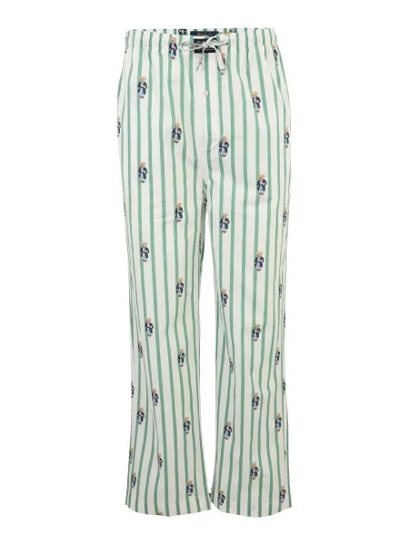 Polo Ralph Lauren Spodnji del pižame marine / opal pastelno zelena