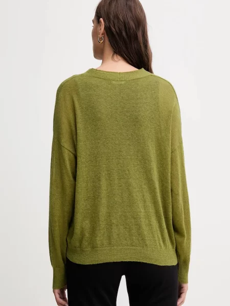 Легкий кардиган United Colors Of Benetton зеленый