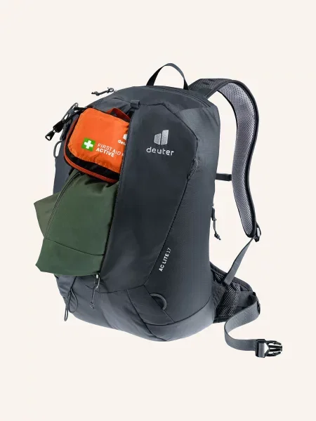 Turistický batoh deuter AC Lite 17 l black černý
