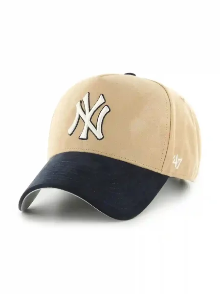 Шапка с козирка 47 brand MLB New York Yankees зелено