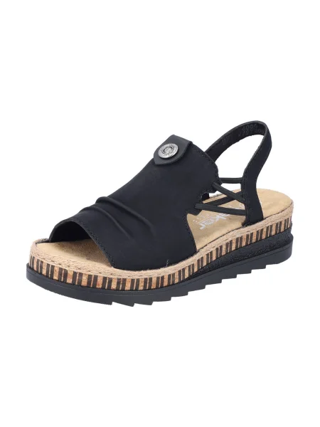 Rieker Sandale negru