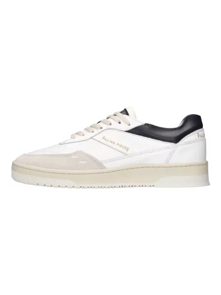 Sneakersy Filling Pieces skórzane białe