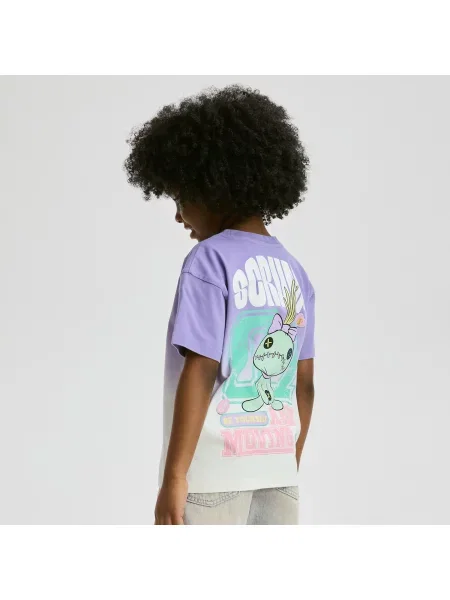Reserved Lilo és Stitch póló levendula