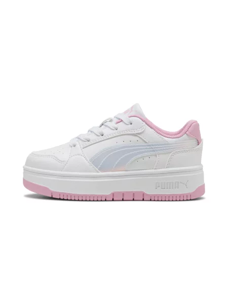 PUMA Dziecięce buty sportowe Rebound Femme Holo Buty biały