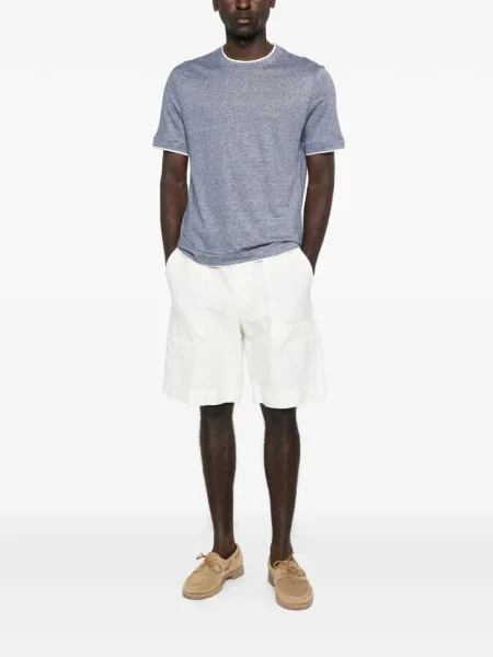 Tricou Brunello Cucinelli albastru