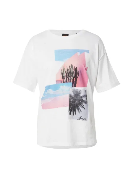 BOSS Tricou alb