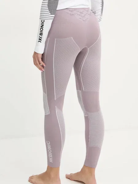 Olcsóbban. Női thermo leggings X-Bionic Energy Accumulator poros levendula / sarkvidéki fehér. Méret: M rózsaszín