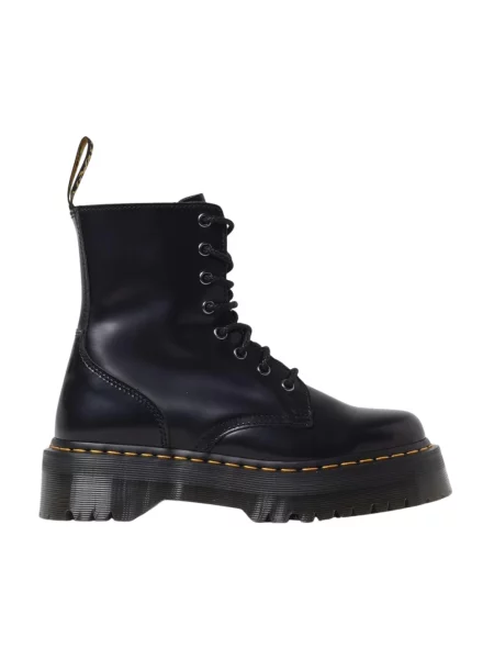 Botki Dr. Martens skórzane retro czarne