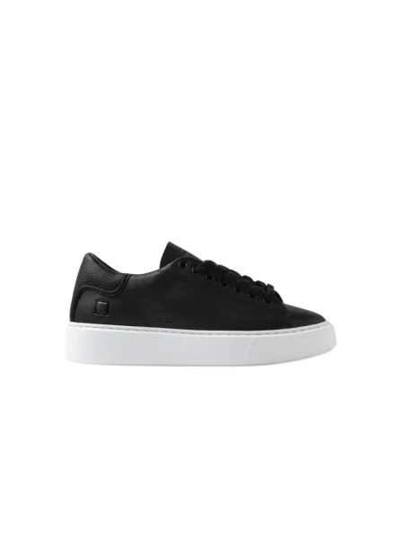 Sneakersy D.a.t.e. skórzane czarne