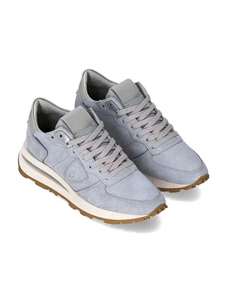 Buty do biegania Philippe Model skórzane do biegania szare