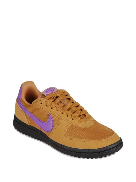Fűzős csipkés sneaker Nike barna