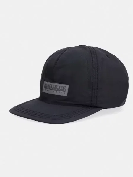 Napapijri baseball kapa BOX LOGO črna