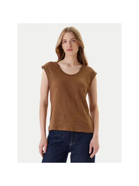 United Colors Of Benetton T-shirt Regular Fit smeđa