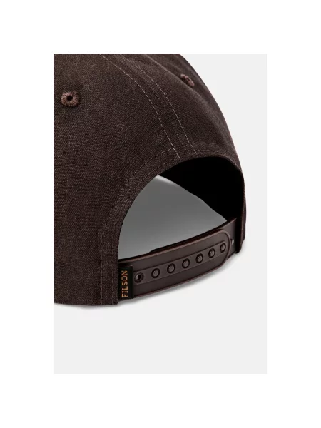 Czapka z daszkiem Filson brązowa