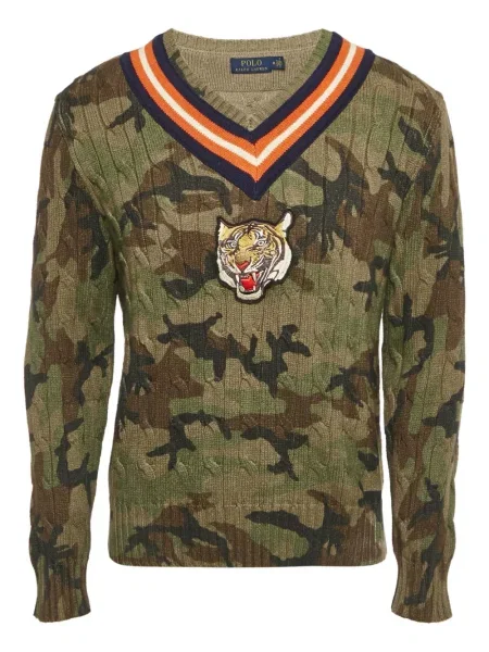 Mała mały bluza Polo Ralph Lauren w kamuflażu czarna