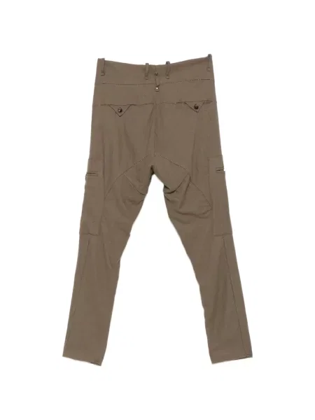 Pantaloni cargo Masnada asimetrice verde