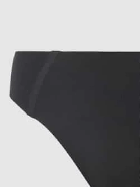 Figi z nadrukiem z logo model ‘ZERO FEEL Sloggi czarne