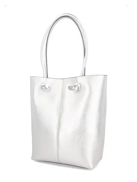 Pat Calvin kabelka Shopper stříbrná