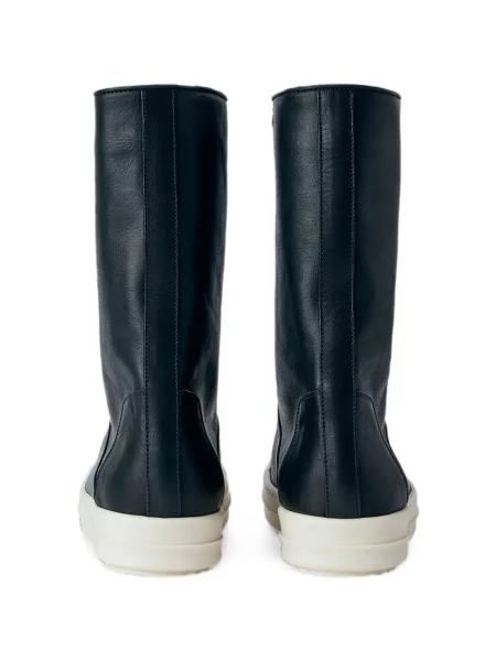 Δερμάτινα γαλότσες Rick Owens μαύρο