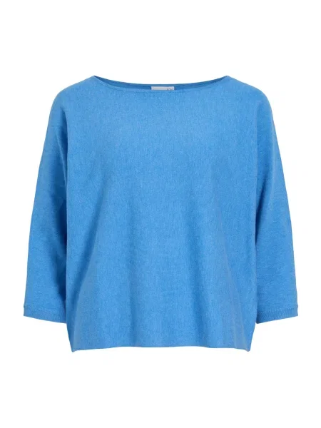 VILA Pulover VIMALU deschis albastru