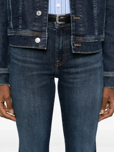 Дънки 7 For All Mankind дизайн с пет джоба синьо