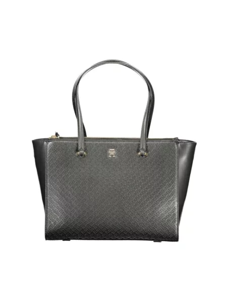 Shopperka Tommy Hilfiger czarna