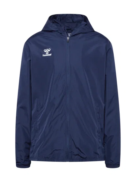 Hummel Geacă sport ESSENTIAL bleumarin alb