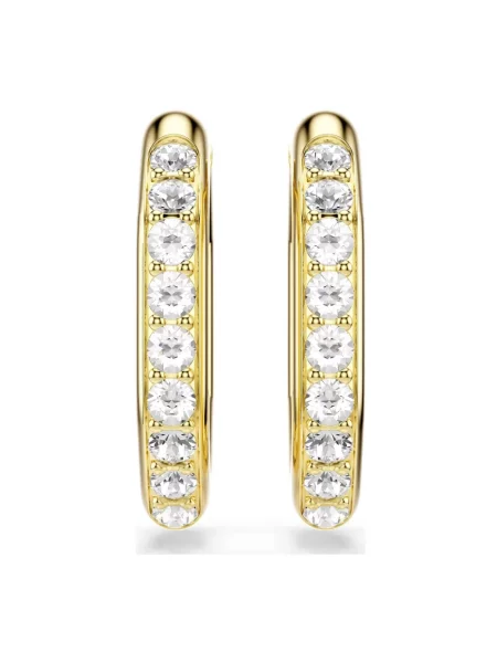 Kolczyki Swarovski żółte