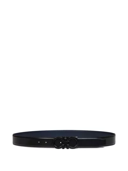Cu centură reversibil curea Ferragamo negru