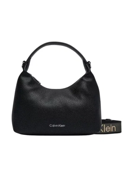 Calvin Klein Kabelka na rameno svetlobéžová čierna