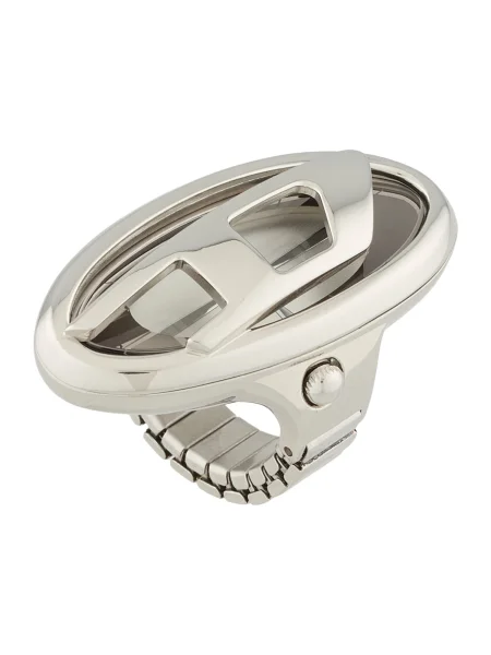 DIESEL Ceas analogic D-ERA' argintiu