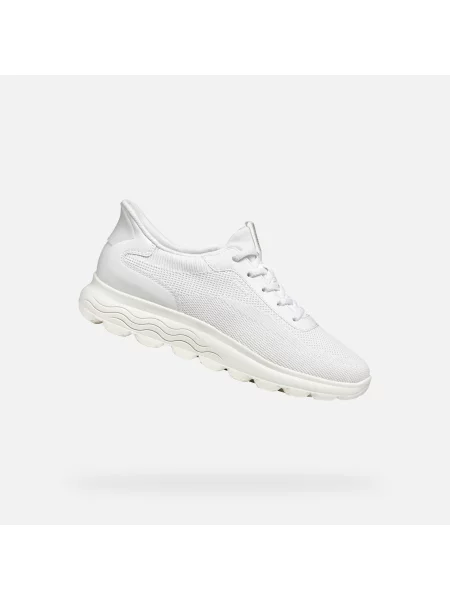 Sneakerși Geox alb