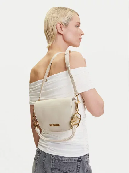 Torebka LOVE MOSCHINO beżowa