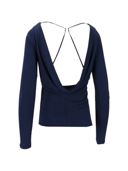 Bluză Elisabetta Franchi lungă albastru