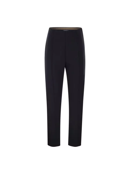 Spodnie Max Mara niebieskie