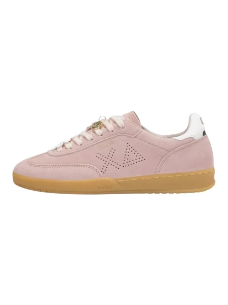 Sneakersy Sun68 skórzane różowe
