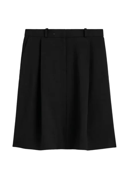 Fusta plisata Toteme plisată negru