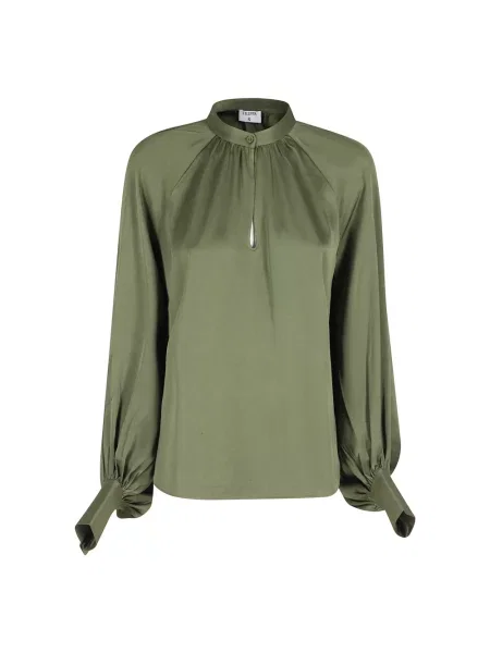 Bluzka Filippa K ze stójką zielona