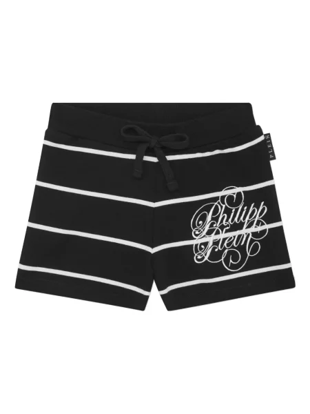 Szorty dziecięce Philipp Plein czarne