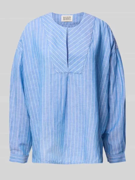 Bluzka o kroju relaxed fit z wycięciem w kształcie łezki Scotch & Soda