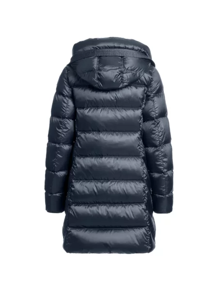 Palton Parajumpers cu glugă albastru