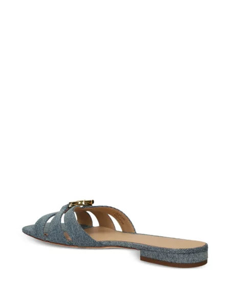 Sandale Lauren Ralph Lauren s autogramom plava