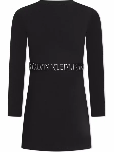 Sukienka dziecięca Calvin Klein czarna