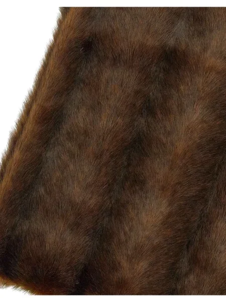 Fular Bb Couture cu blană maro