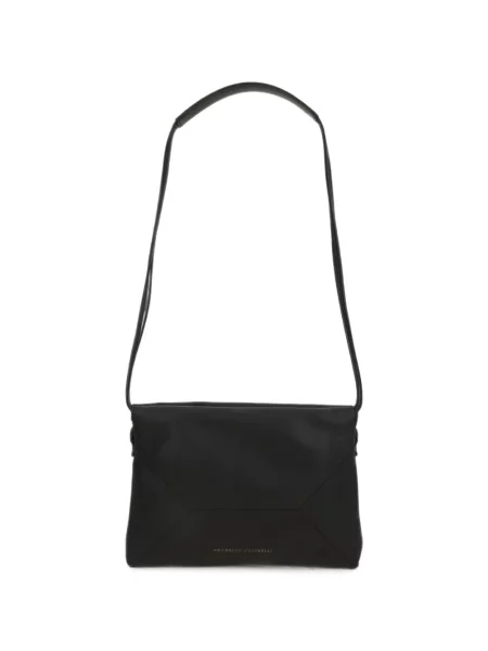 Geantă Brunello Cucinelli din piele negru