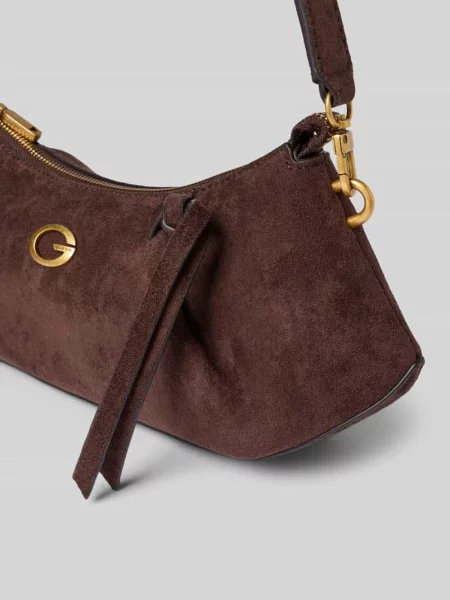 Torebka z paskiem na ramię model ALLEGRA' Guess brązowa